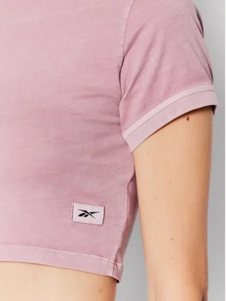 Klasické tričko Reebok růžové
