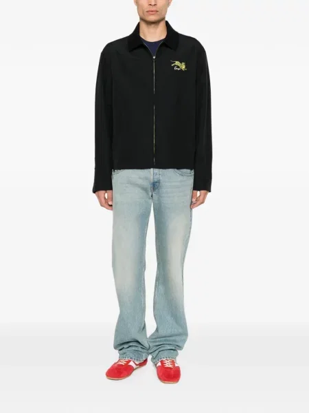 Bunda Kenzo s výšivkou s tygřím vzorem černá
