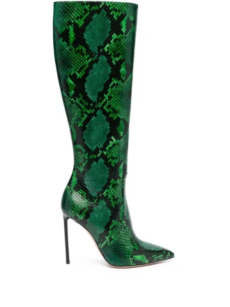 Botine Bally din piele cu imagine