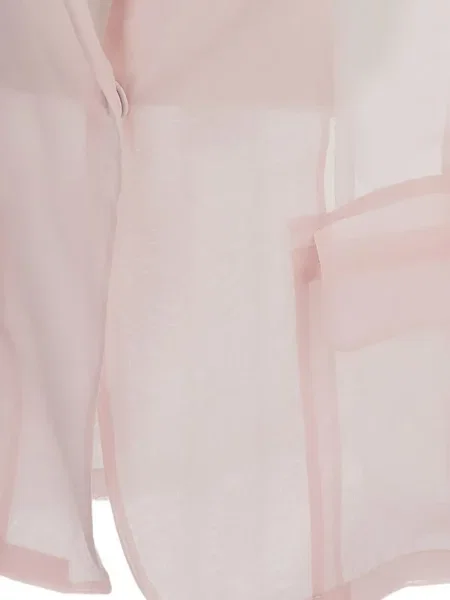 Sacou Federica Tosi transparente roz