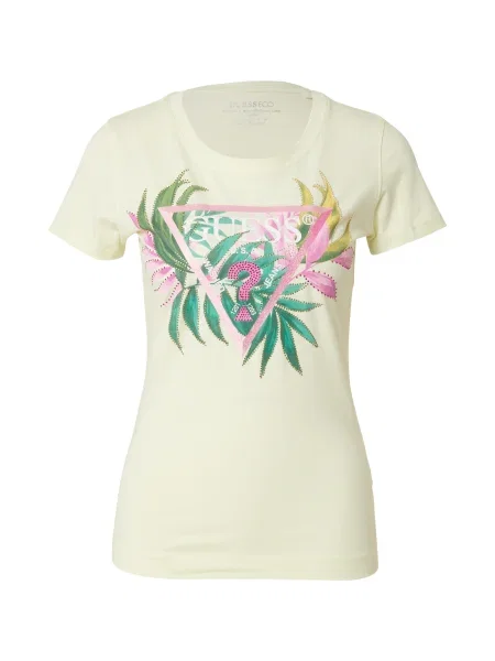 Guess Tricou galben