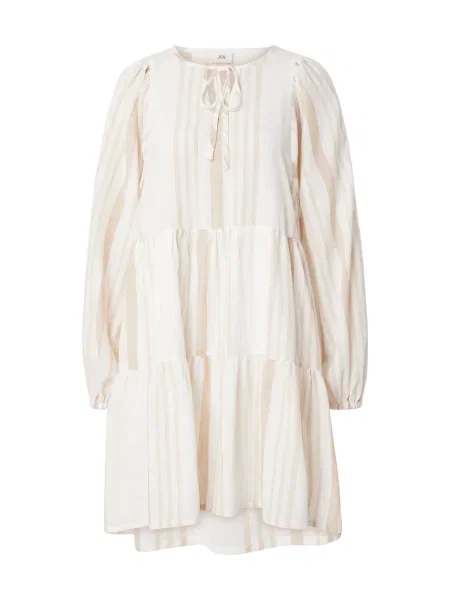 JDY Obleka DORTHEA / kremna bež