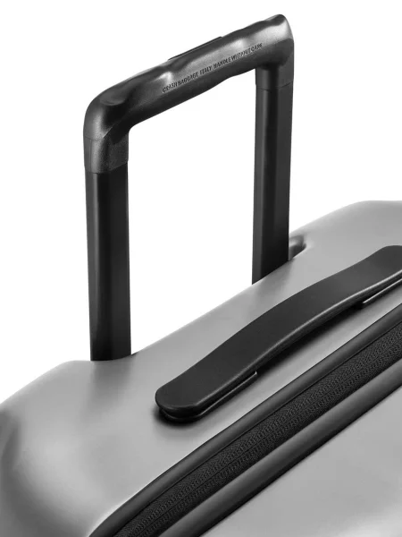 Crash Baggage kemény fedelű bőrönd ICON Small size cm szürke
