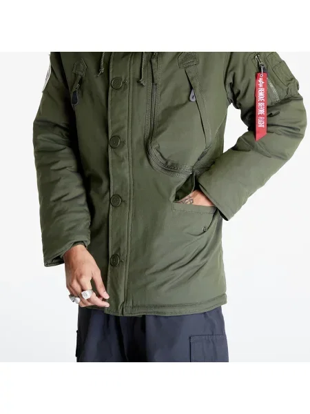 Jacheta Alpha Industries Polar Jacket Olive M kaki