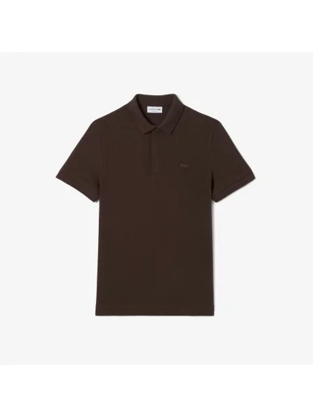 Поло Lacoste голубое