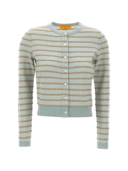 Cardigan Guest In Residence cu dungi verde