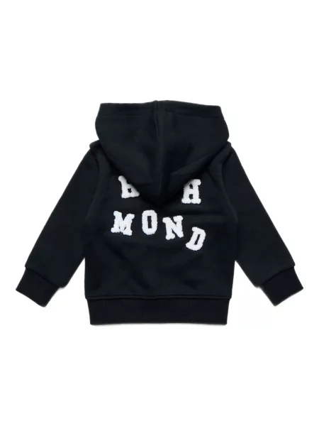 Bluza z kapturem dziecięca John Richmond czarna