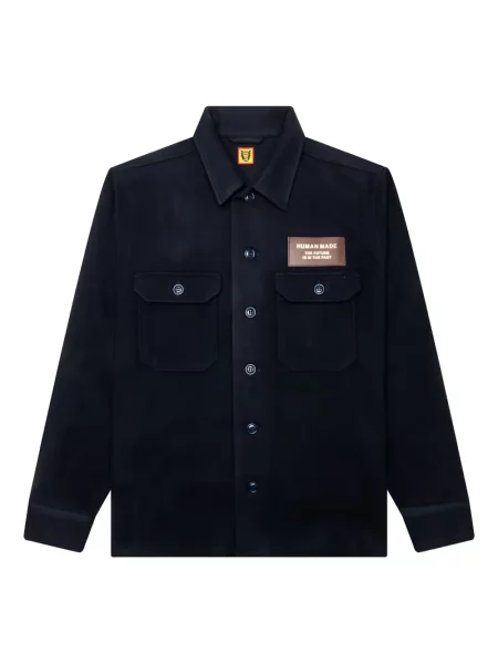 Риза Human Made бродирана черно