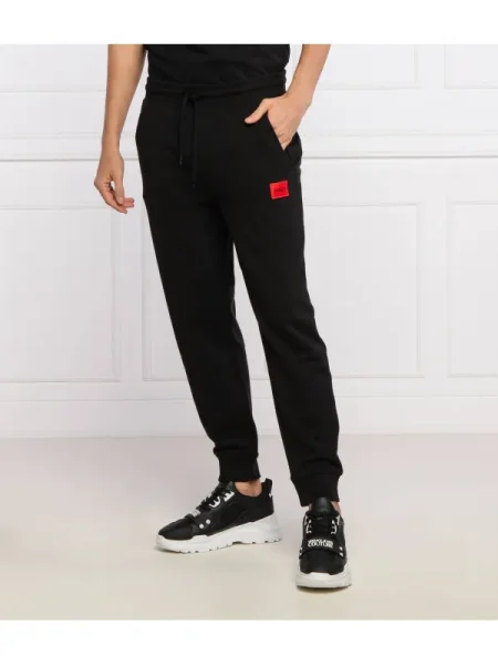 HUGO Pantaloni de trening | Regular Fit negru