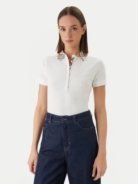 Barbour Polo Malvern biały