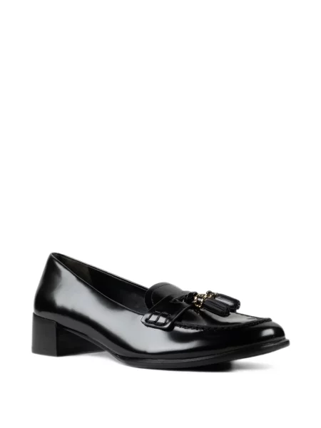 Pantofi loafer Tory Burch din piele negru
