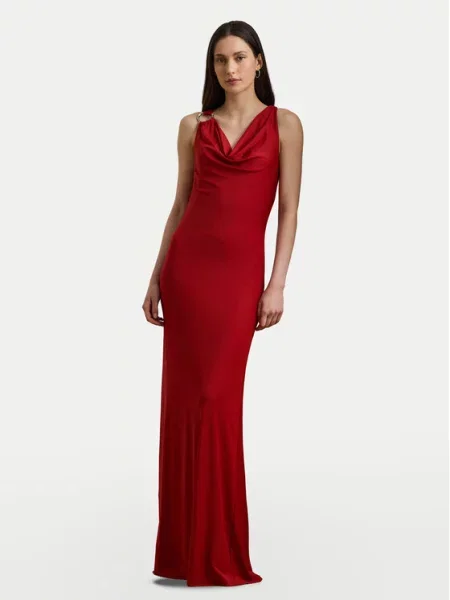 Вечернее платье Lauren Ralph Lauren красное