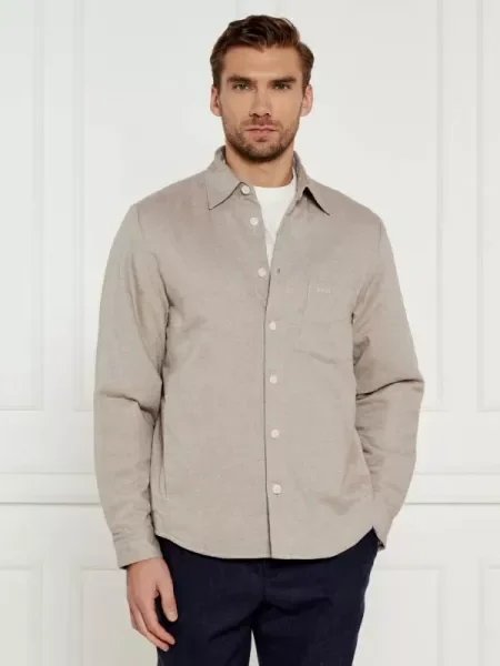 BOSS BLACK Cămașă | Relaxed fit negru