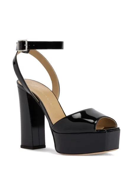 Sandale Giuseppe Zanotti cu platformă negru