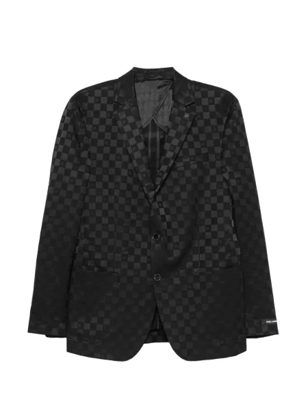 Blejzer Karl Lagerfeld karirani crna
