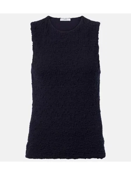 Top Vince albastru