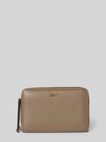 Portfel z detalem z logo Abro