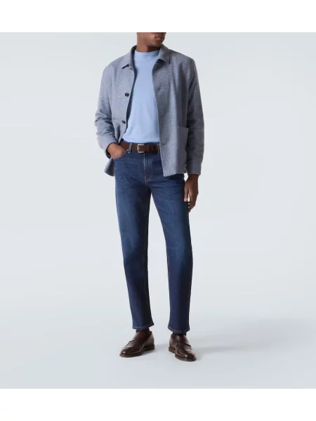 Blugi Zegna albastru