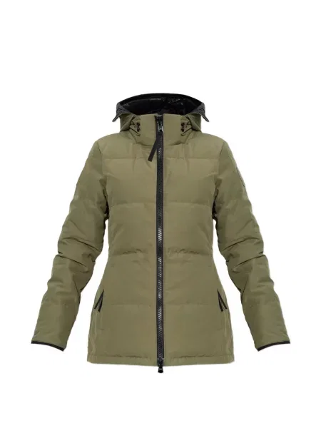 Geacă Canada Goose cu glugă verde