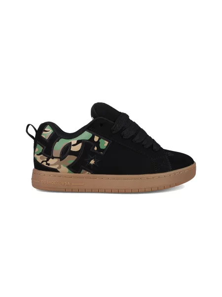 DC Shoes Court Graffik Black Black Mężczyźni Buty sportowe DC Shoes Size: 9 czarny
