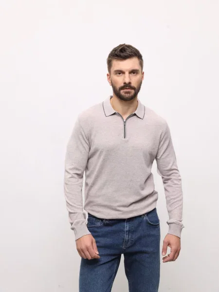 Поло Andreas Moskin бежевое