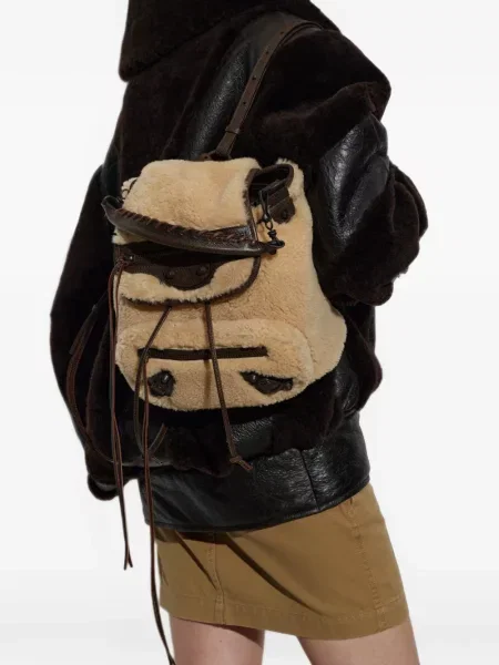 Rucsac Balenciaga bej