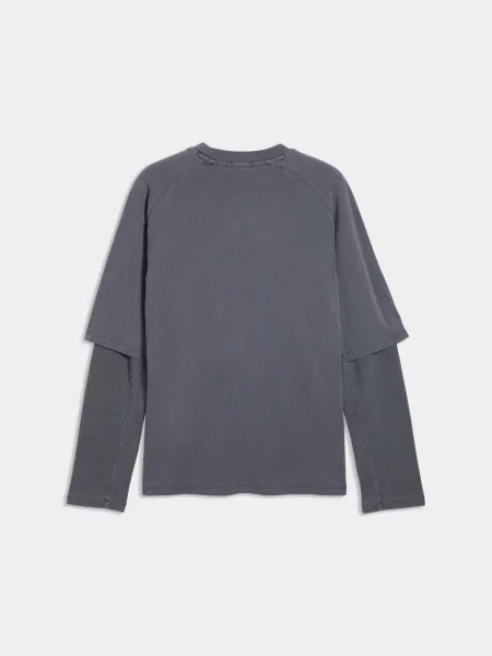 Лонгслив Puma серый