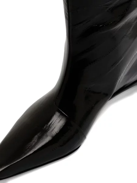 Botine Loulou De Saison din piele negru