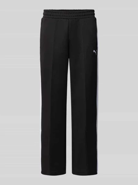 Spodnie dresowe o kroju straight fit z wyhaftowanym logo model ‘Always On’ Puma Performance czarne