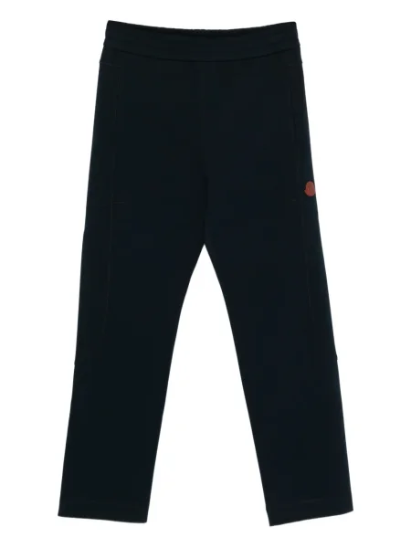 Pantaloni Moncler albastru
