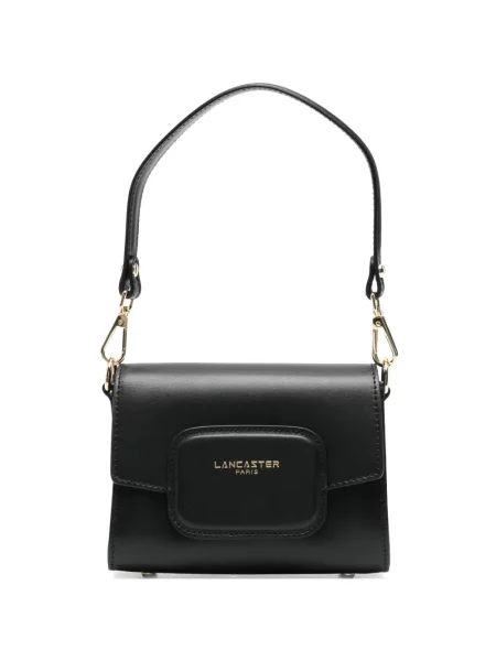 Geantă shopper Lancaster cu imagine negru