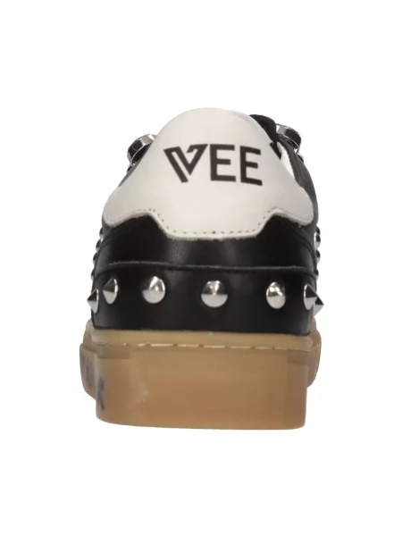 Sneakersy Emanuélle Vee skórzane czarne