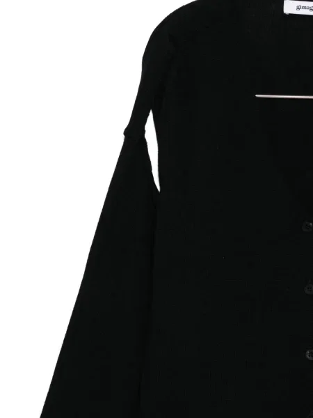 Rozcięty rękaw kardigan Gimaguas czarny