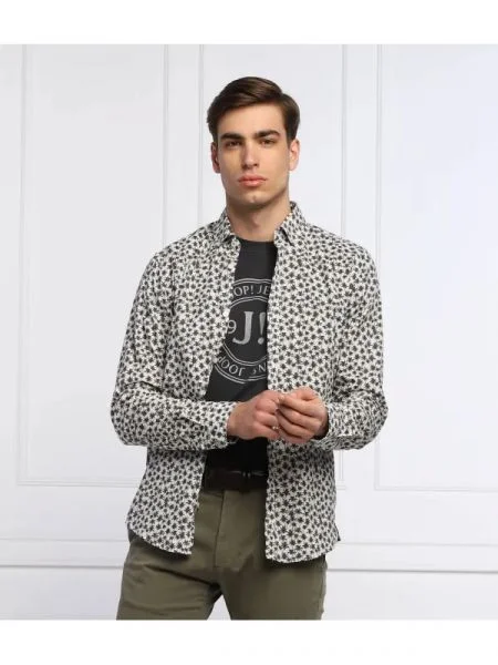 Joop! Jeans De in cămașă 15 | Modern fit alb