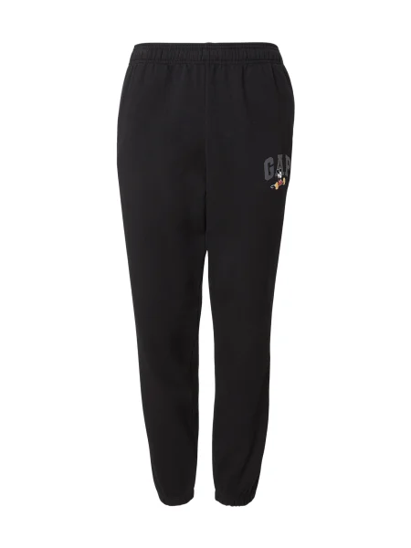 GAP Pantaloni DISNEY X GAP galben / gri închis / roșu negru