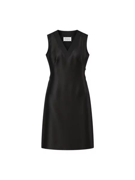 Sukienka midi Maison Margiela czarna