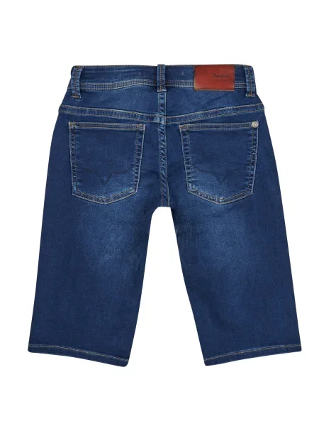 Pantaloni copii Pepe Jeans albastru