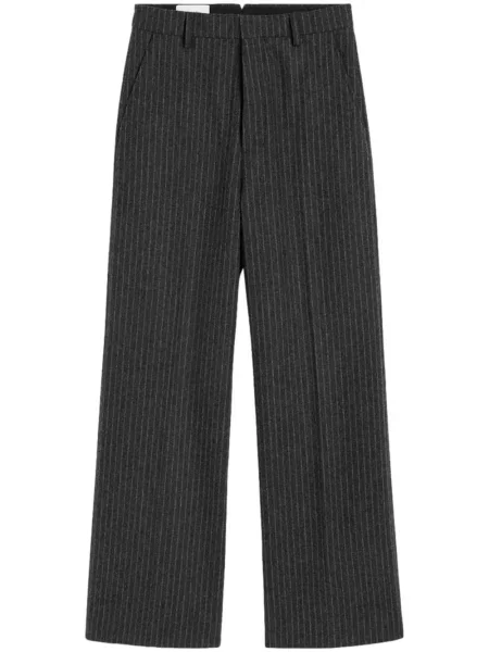 Pantaloni Ami Paris cu dungi gri