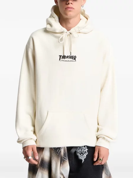 Hanorac cu glugă Thrasher cu broderie