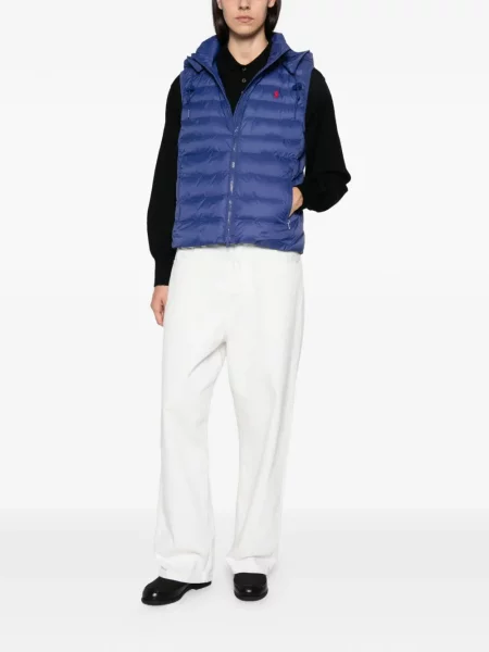 Елек Polo Ralph Lauren с качулка синьо