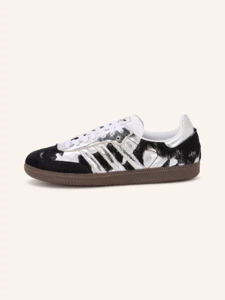 Adidas Originals Sneakersy Samba Og černá / stříbrná bílá
