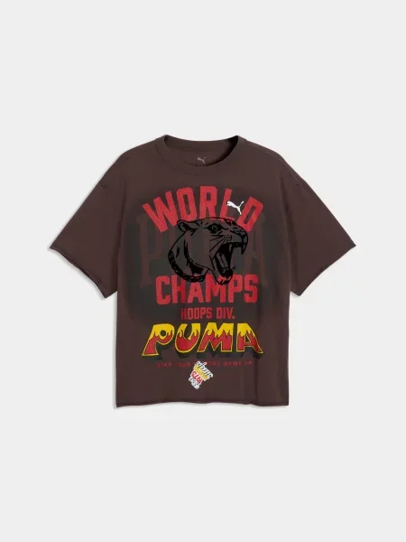 Футболка PUMA Art Class Tee I комбінований верх чорний