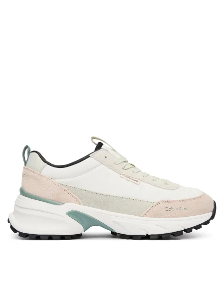 Sneakersy Calvin Klein Hike Runner Mix biela