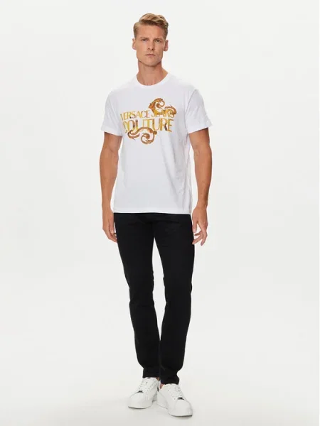 Versace Jeans Couture Tricou alb