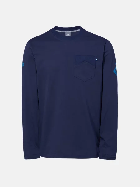 Лонгслів New Balance синій