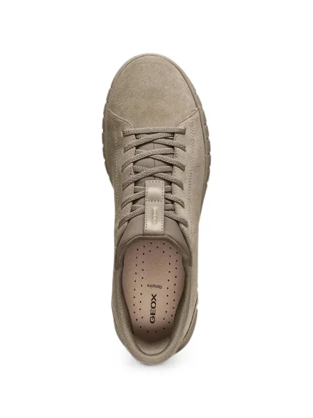 Fűzős szarvasbőr sneaker Geox