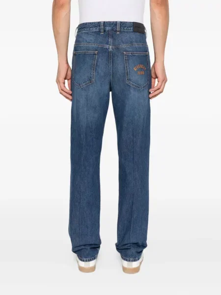 Blugi Givenchy cu broderie albastru