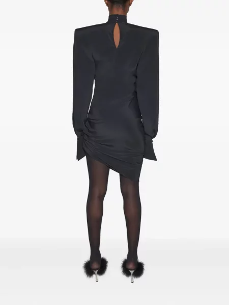 Rochie mini Mugler de costum negru