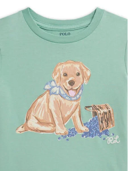 Polo Ralph Lauren Marškinėliai žalia