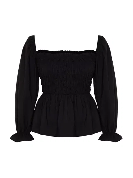 Trendyol Curve Bluză negru